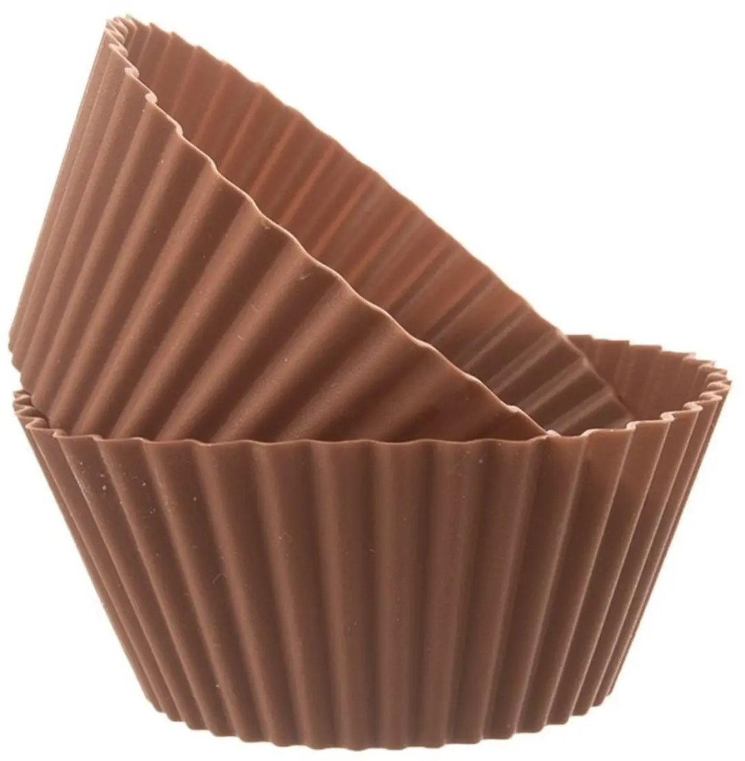 Orion Silicoon Muffinvormpjes 5,5cm - 6 Stuks