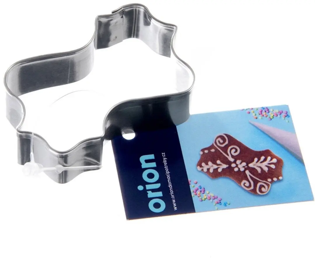 Orion Roestvrijstalen Uitsteekvorm 5,3x3cm - Zilver