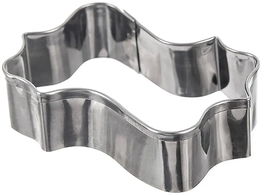 Orion Roestvrijstalen Uitsteekvorm 5,3x3cm - Zilver