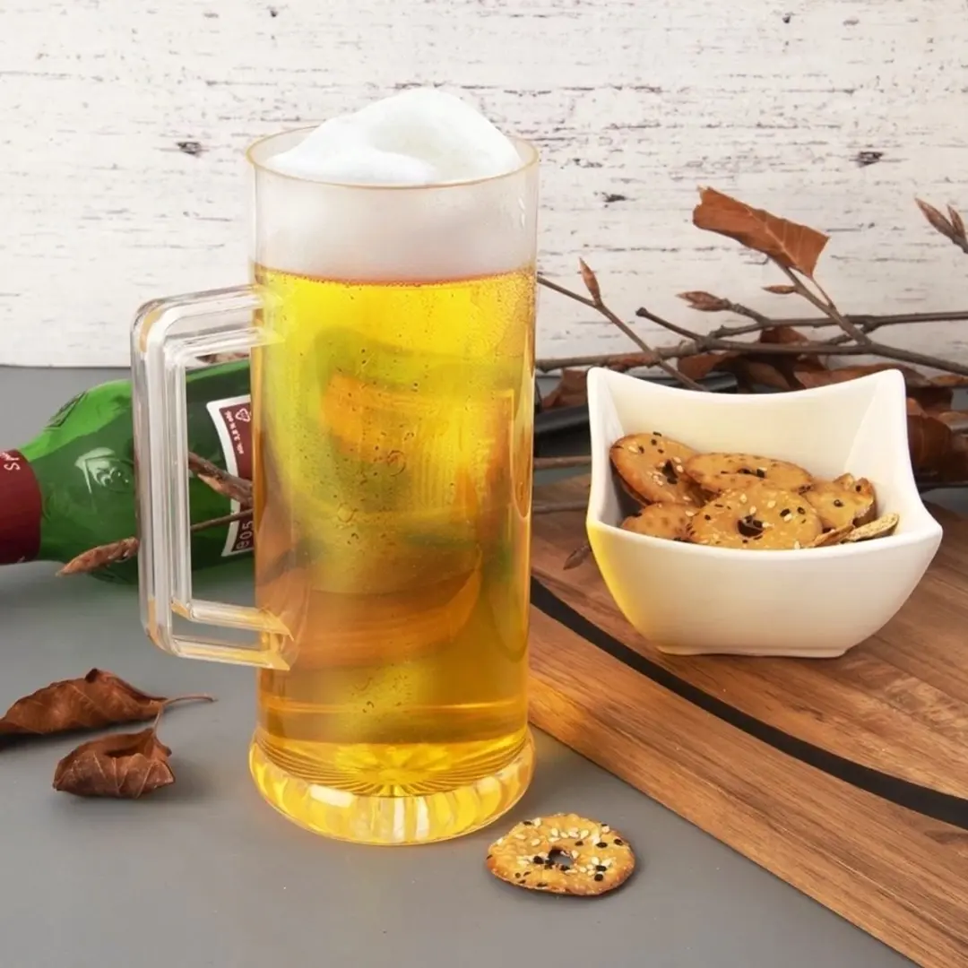 Orion Plastic Bierkruik 620ml - Transparant