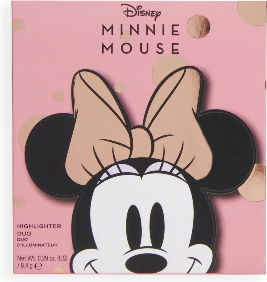Makeup Revolution Minnie Forever Highlighter Duo - 8.4g Roze & Champagne