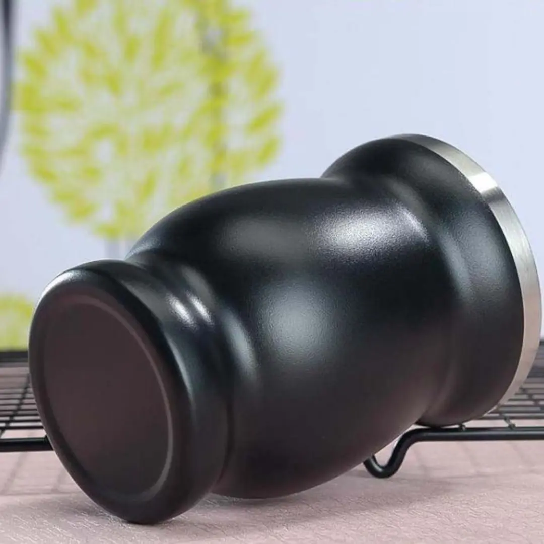 Cupplement Yerba Mate Set - Kalebas met Bombilla - Zwart