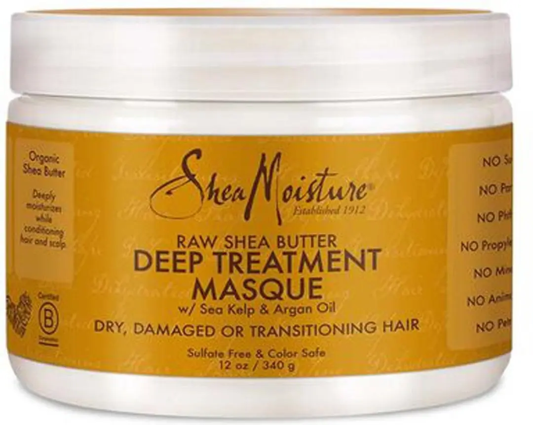Shea Moisture Raw Shea Butter Haarmasker 340ml
