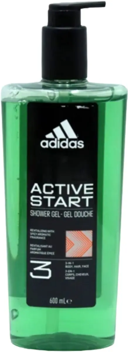 adidas Active Start 3-in-1 Douchegel 600ml