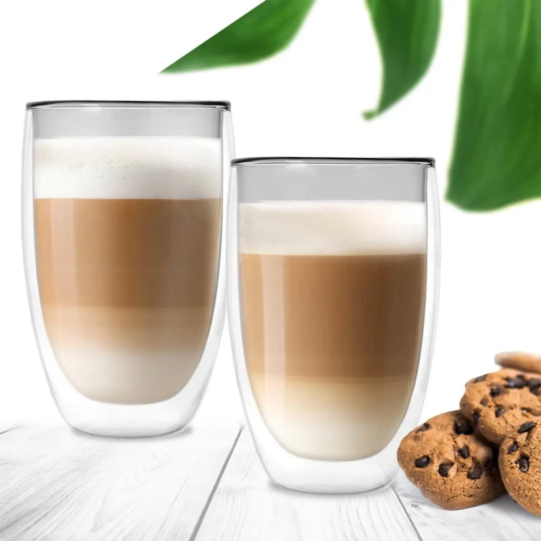 Orion Double Thermische Glazen 460ml - Set van 2