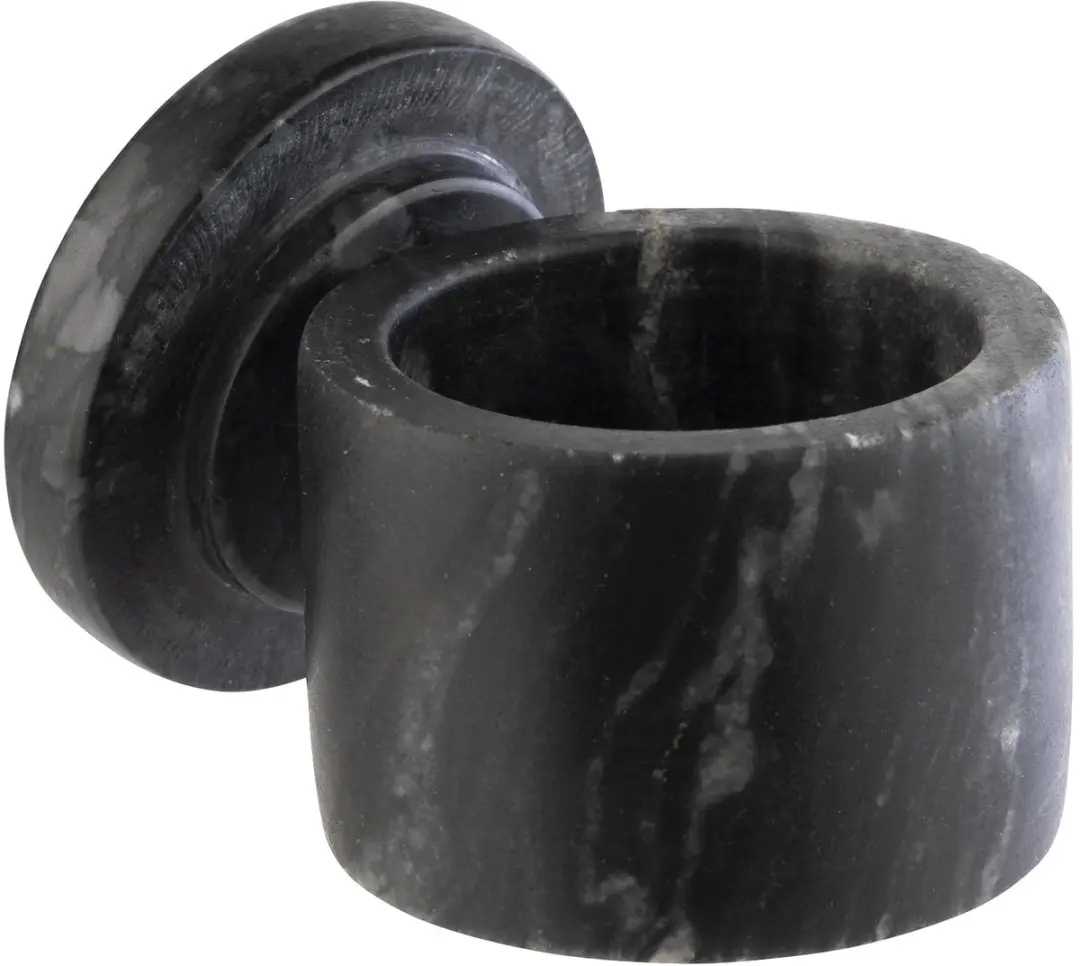 APS Kruidenpot Marmer 2-delig - Ø6cm - 40ml - Grijs