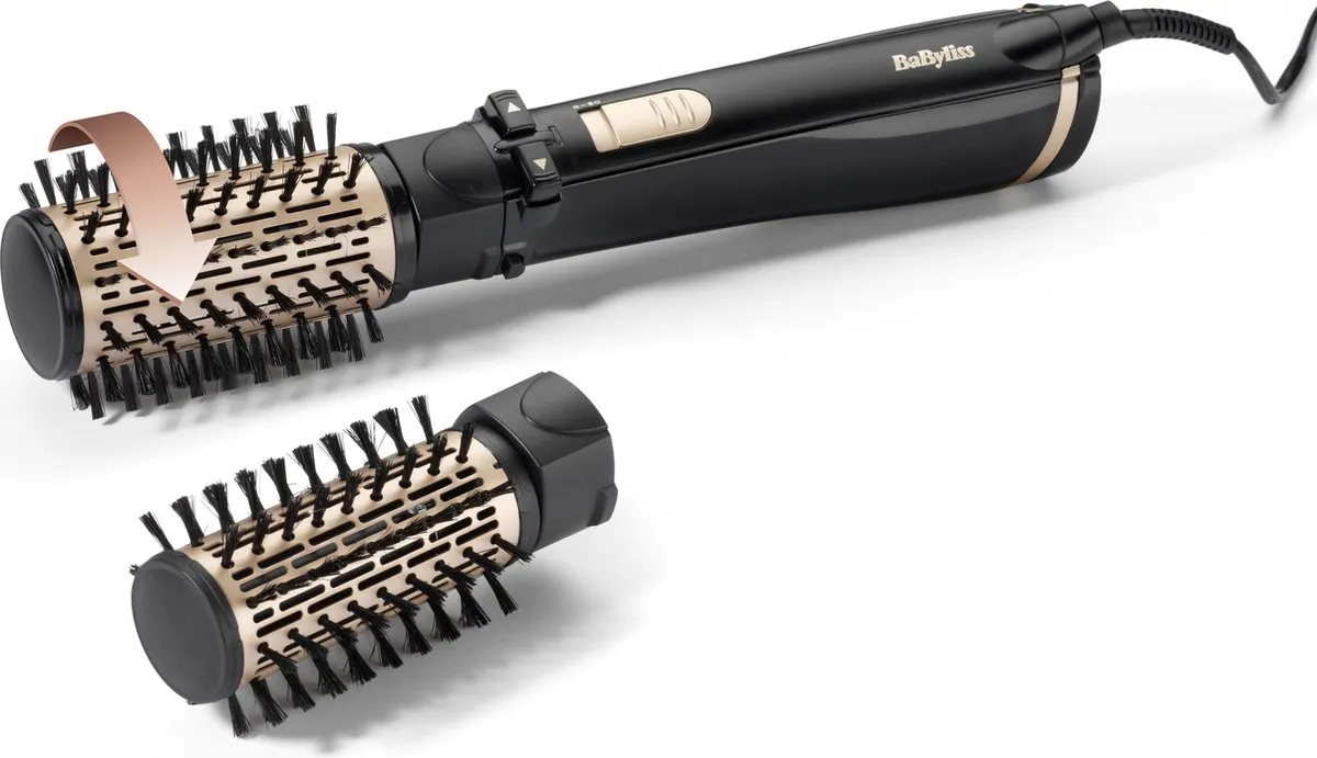 Babyliss Big Hair 1000 AS962E Föhnborstel - 1000W - Zwart
