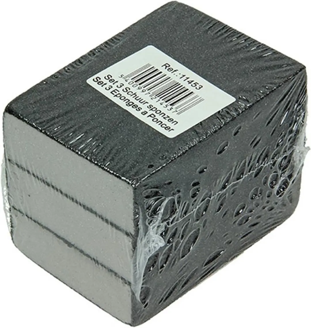Anza Flex Schuurblokken 2 Stuks - Fijn/Middel & Middel/Grof
