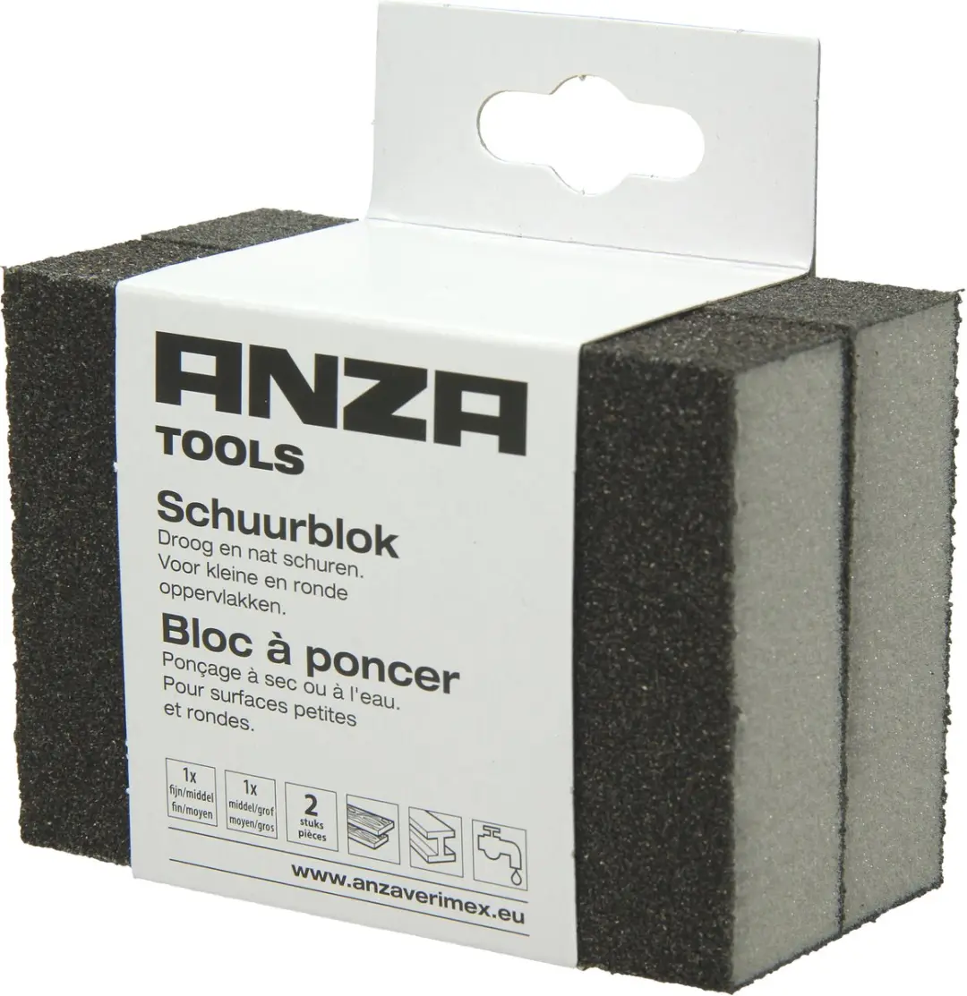 Anza Flex Schuurblokken 2 Stuks