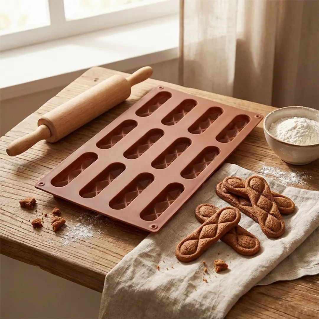 Orion Silicone Chocoladevorm 29,5x17x1,5cm - afbeelding 6 van 6