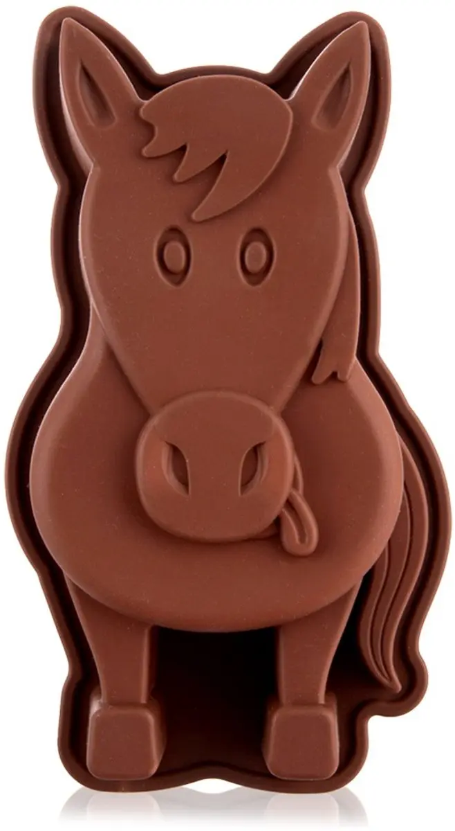 Orion Silicone Paardvorm 19x10x4cm