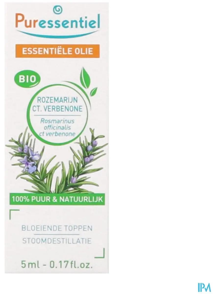 Puressentiel Rozemarijn Verbenone Etherische Olie 5ml - Biologisch
