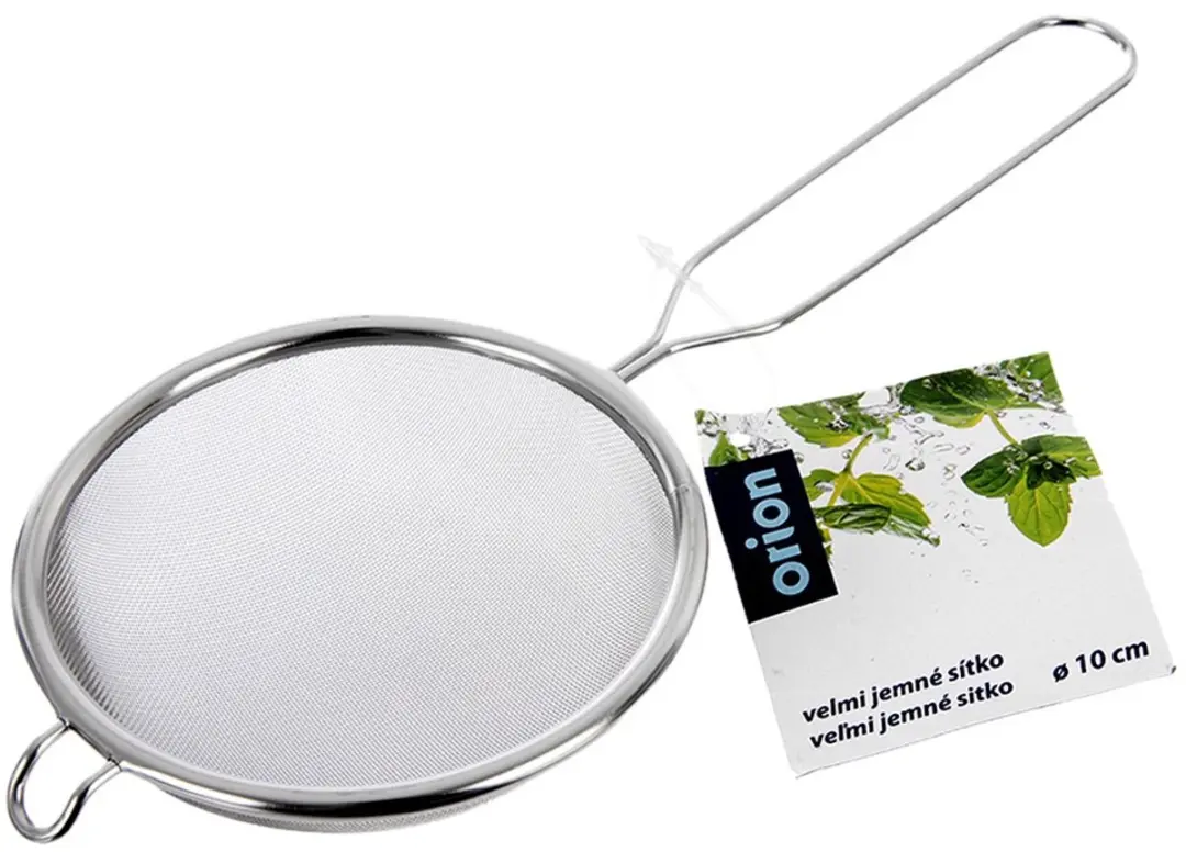 Orion Edelstalen Zeef 10cm - Zilver