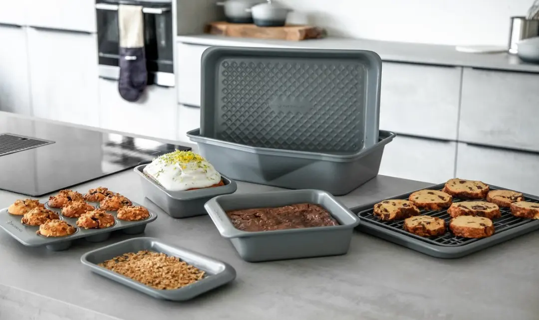 MasterClass Braadslede Ovenschaal MCCER03GRY - 42x31x9.7cm Grijs