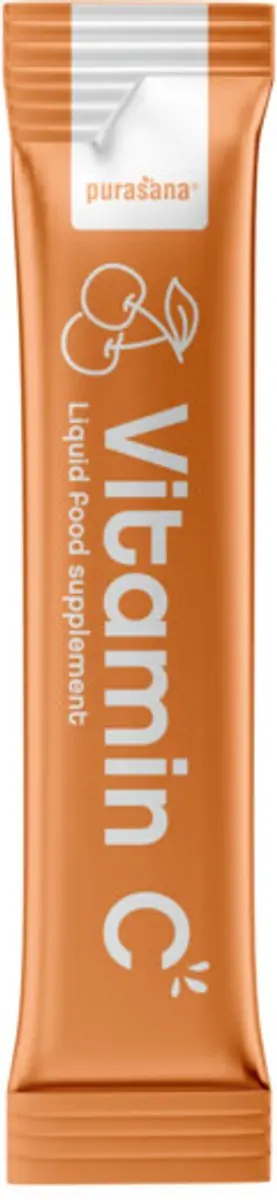 Purasana Liquid Gel Sticks Vitamine C - 15x10ml