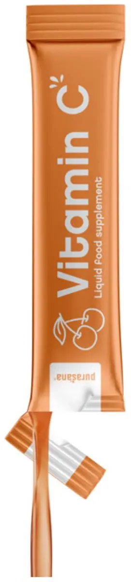 Purasana Liquid Gel Sticks Vitamine C - 15x10ml