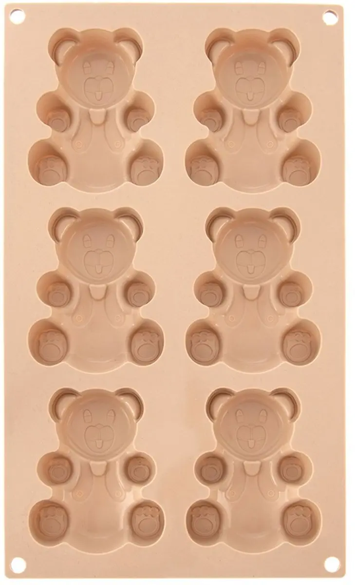 Orion Silicone Muffinvorm Teddyberen 30x17,5x2cm