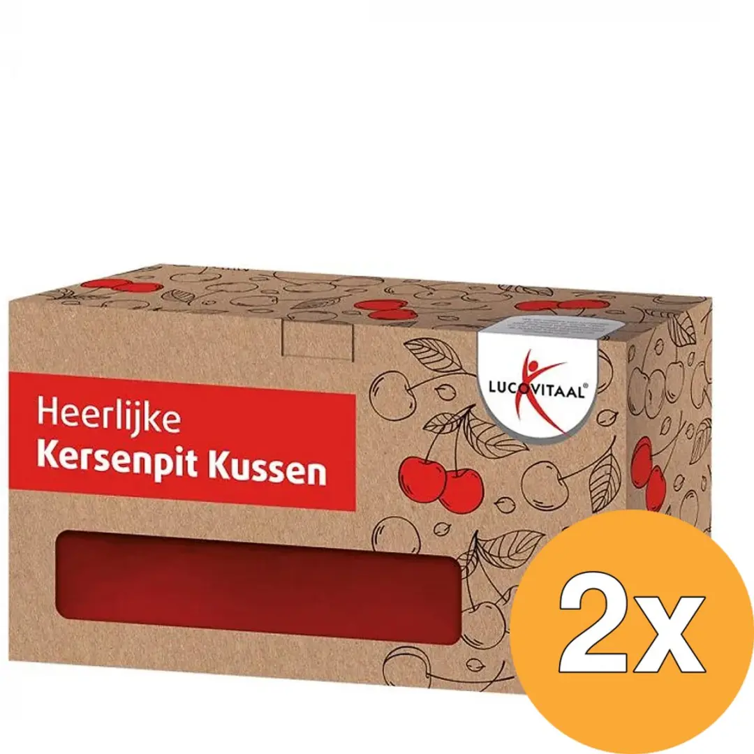 Lucovitaal Kersenpit Kussen Vierkant