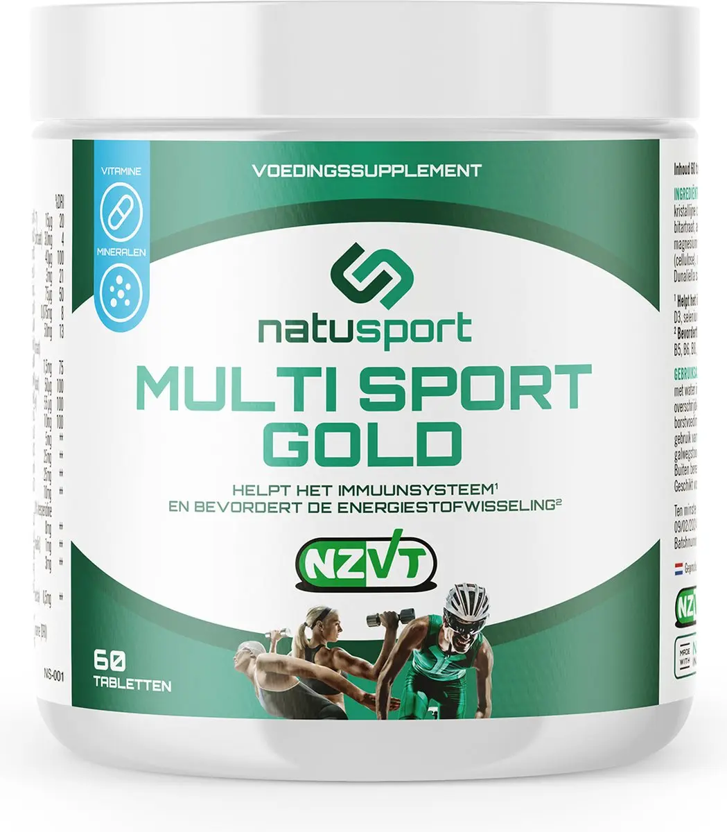 Natusport Multi Sport Gold Multivitamine 60 Tabletten