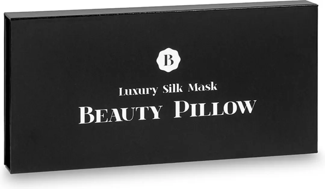 Beauty Pillow Luxury Silk Mask - 100% Mulberryzijde 22 momme - Zwart