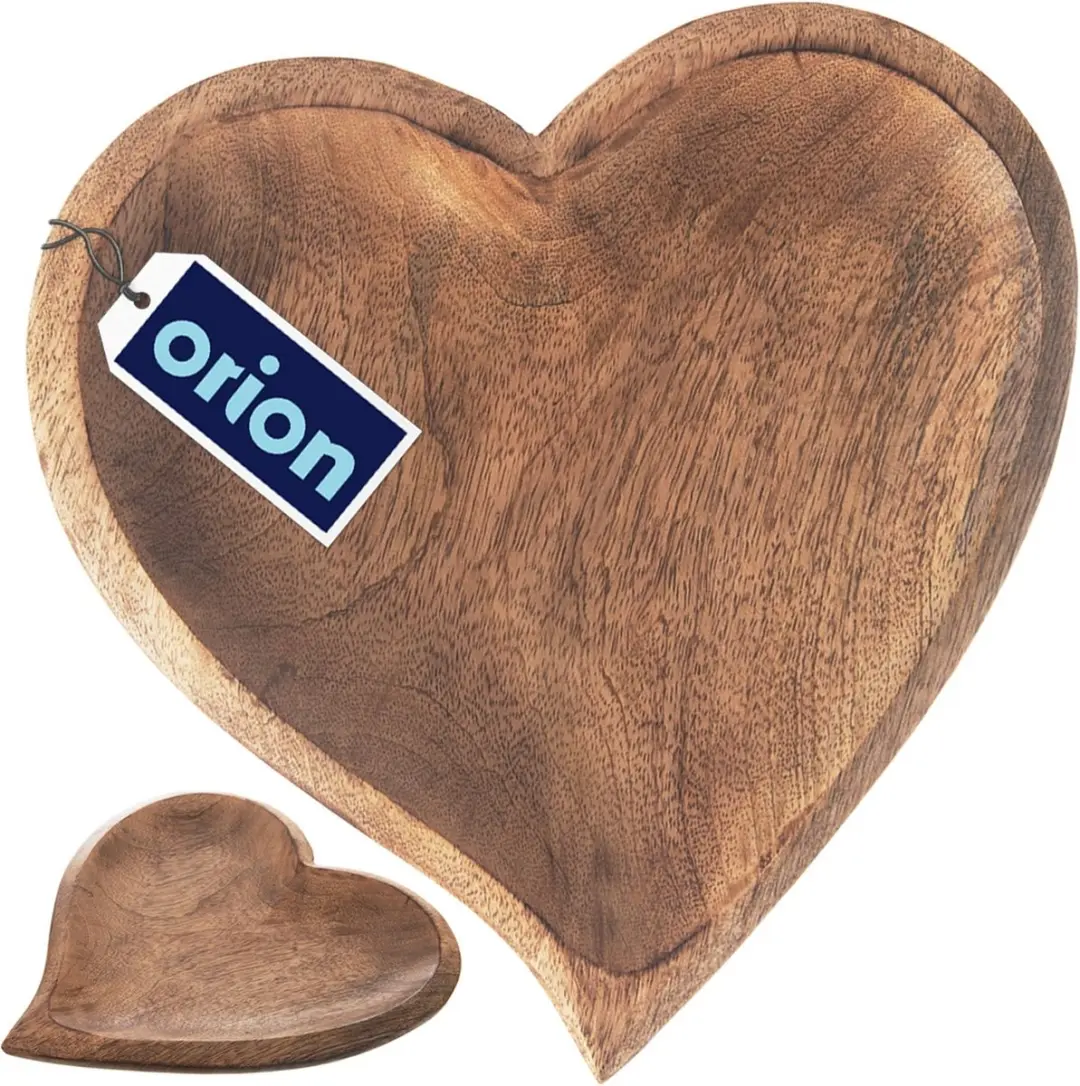 Orion Houten Mango Snackbord 25x25cm - Dipschaal