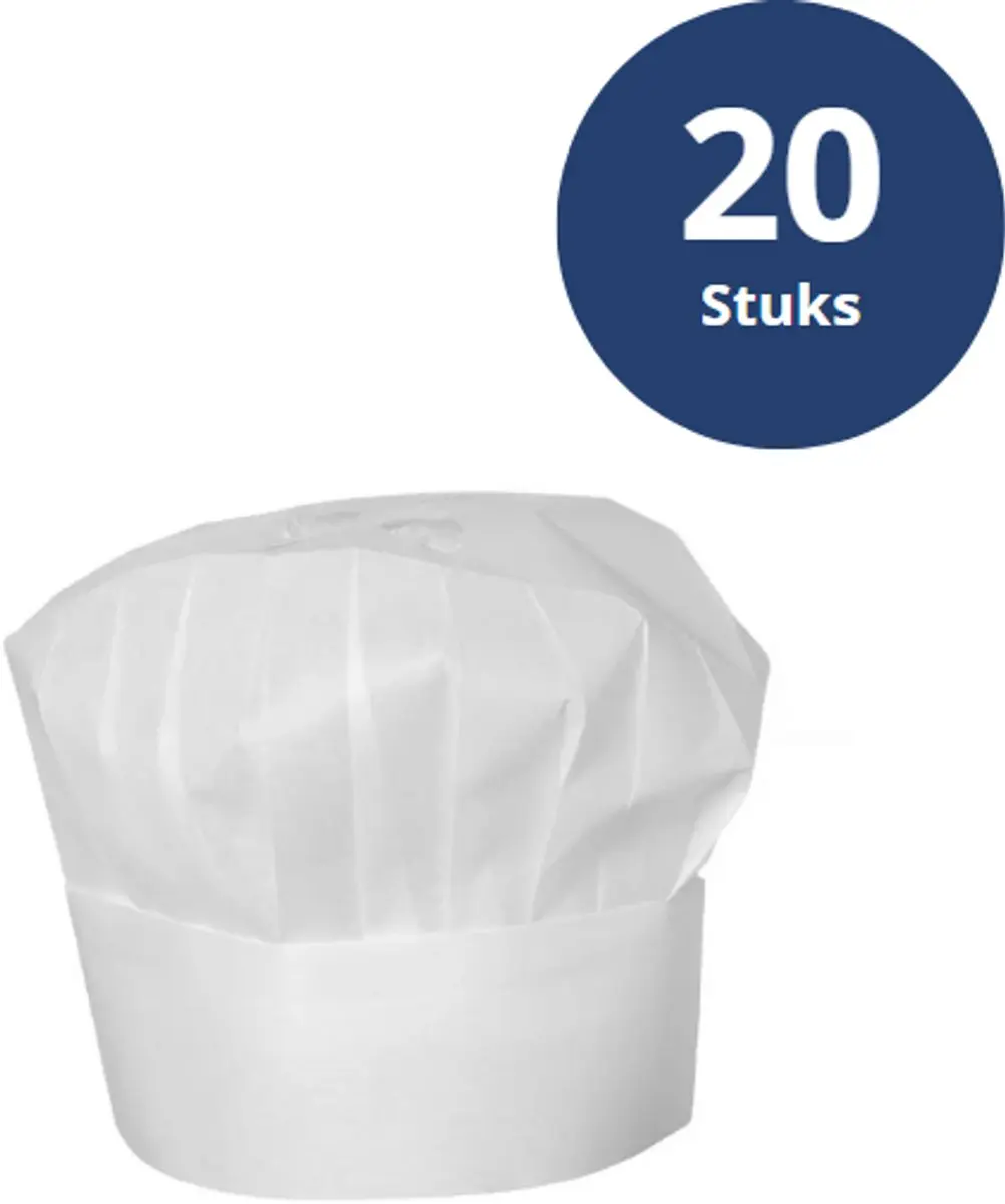Hendi Koksmutsen Non-Woven PP