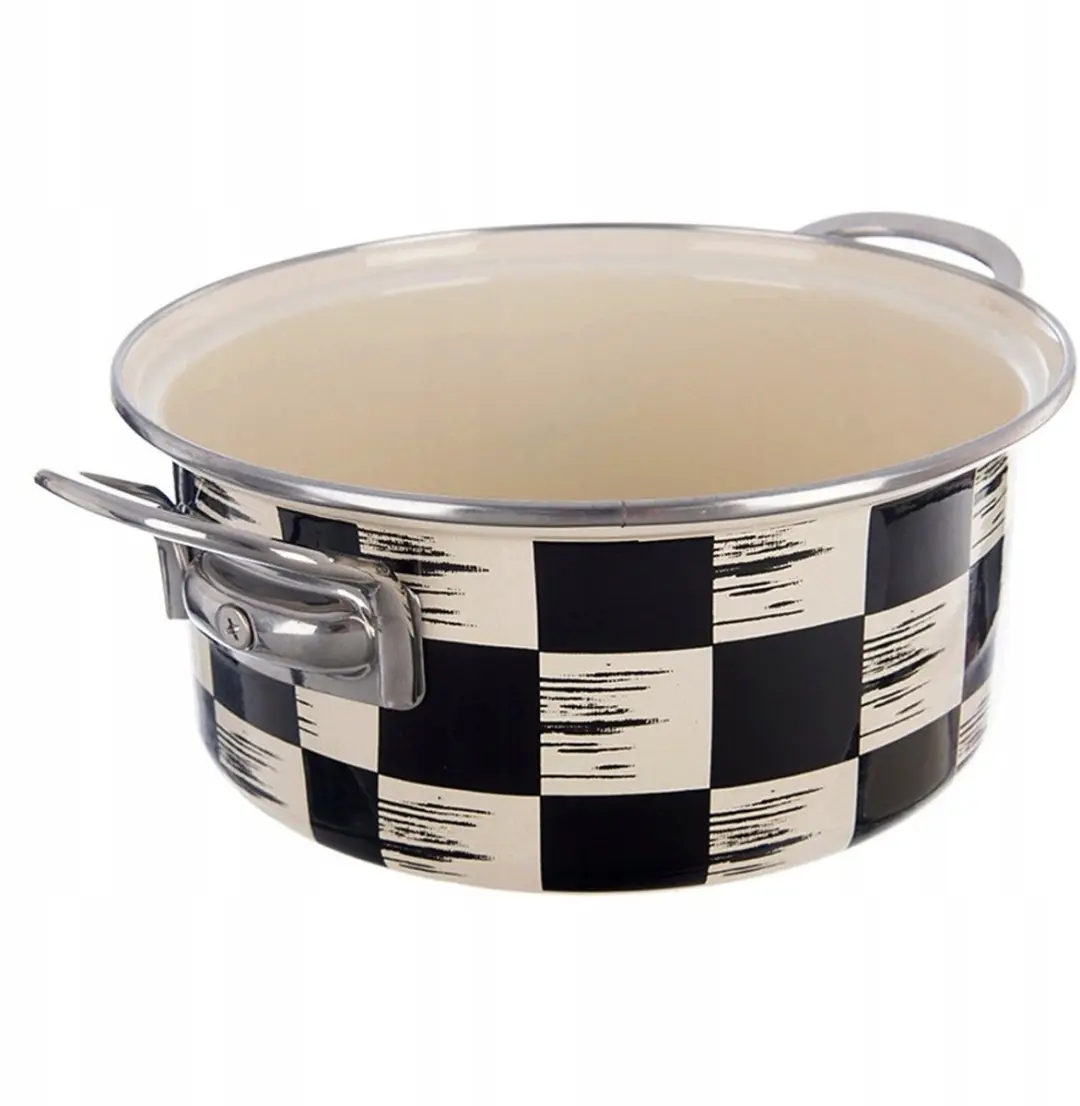 Orion Emmer Pot Schaakbord 20cm - 2.2L - Zwart