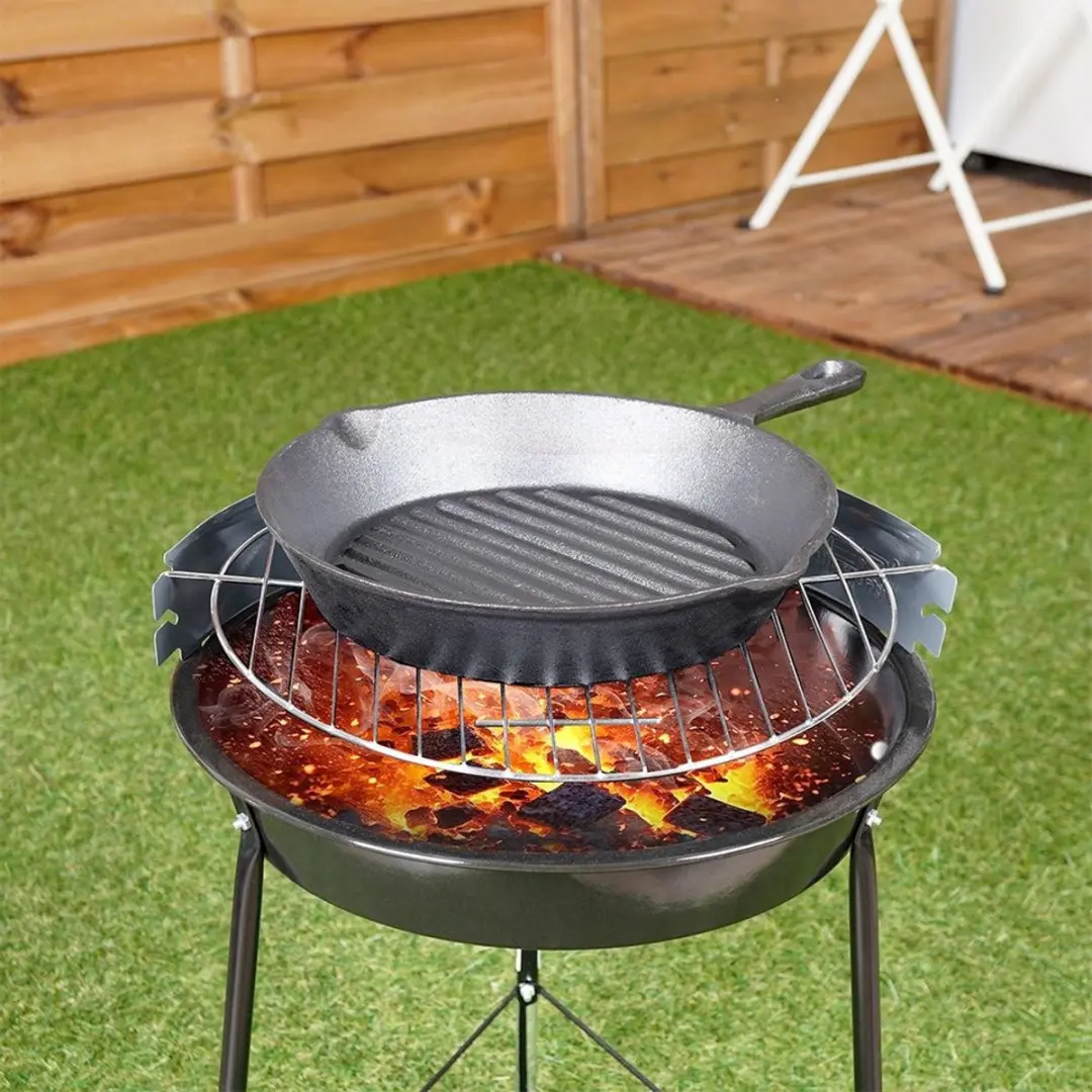 Orion Gietijzeren Grillpan 24cm - Inductie & Oven - afbeelding 6 van 6