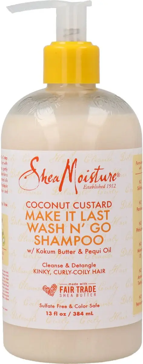 Shea Moisture Coconut & Hibiscus Shampoo 384ml