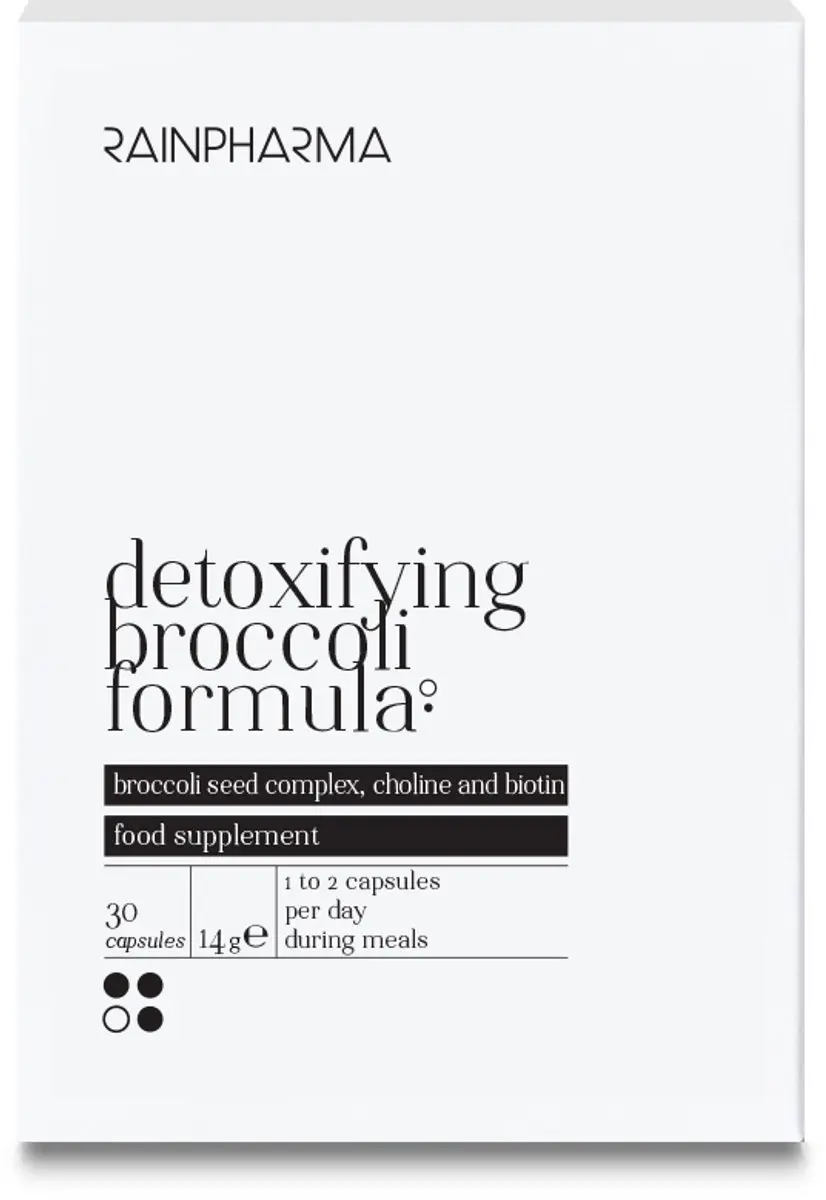 RainPharma Detoxifying Broccoli Formula 30 Capsules