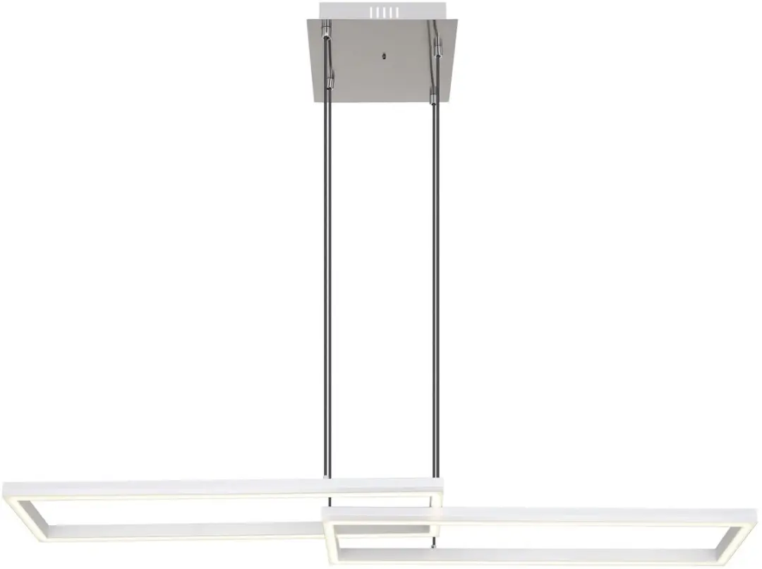 Globo Salmos Hanglamp - Zilver - LED