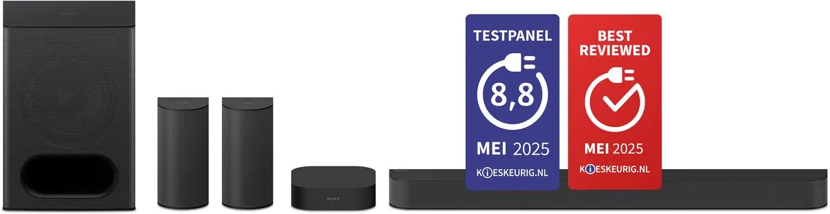 Sony Bravia HT-S60 Soundbar 5.1 - 1000W - Zwart