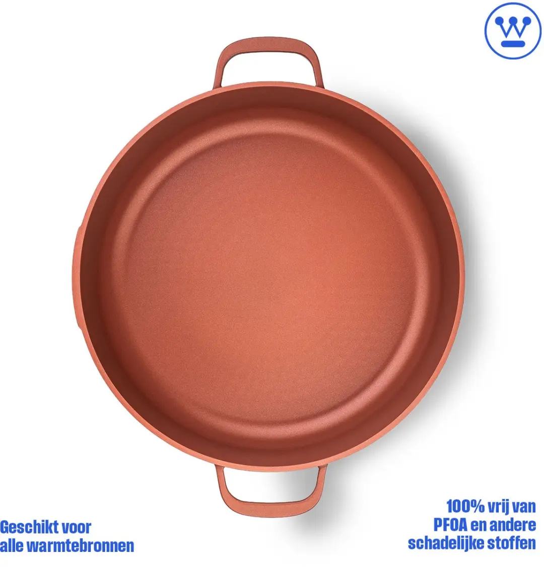 Westinghouse Performance Braadpan 4L - Ø24cm - Rood