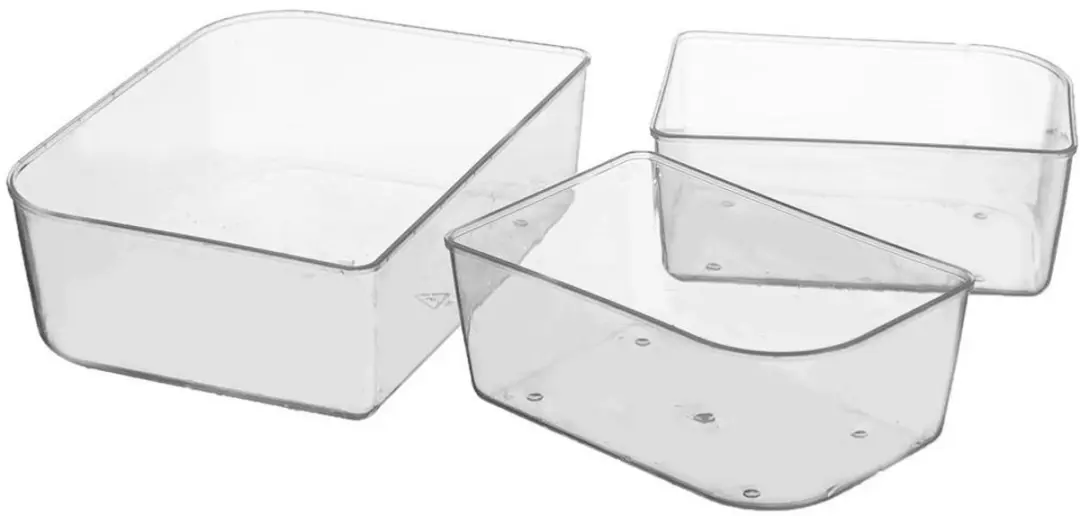 Orion Keukenopslag 1 Liter Deelbare Container - 4 Delen