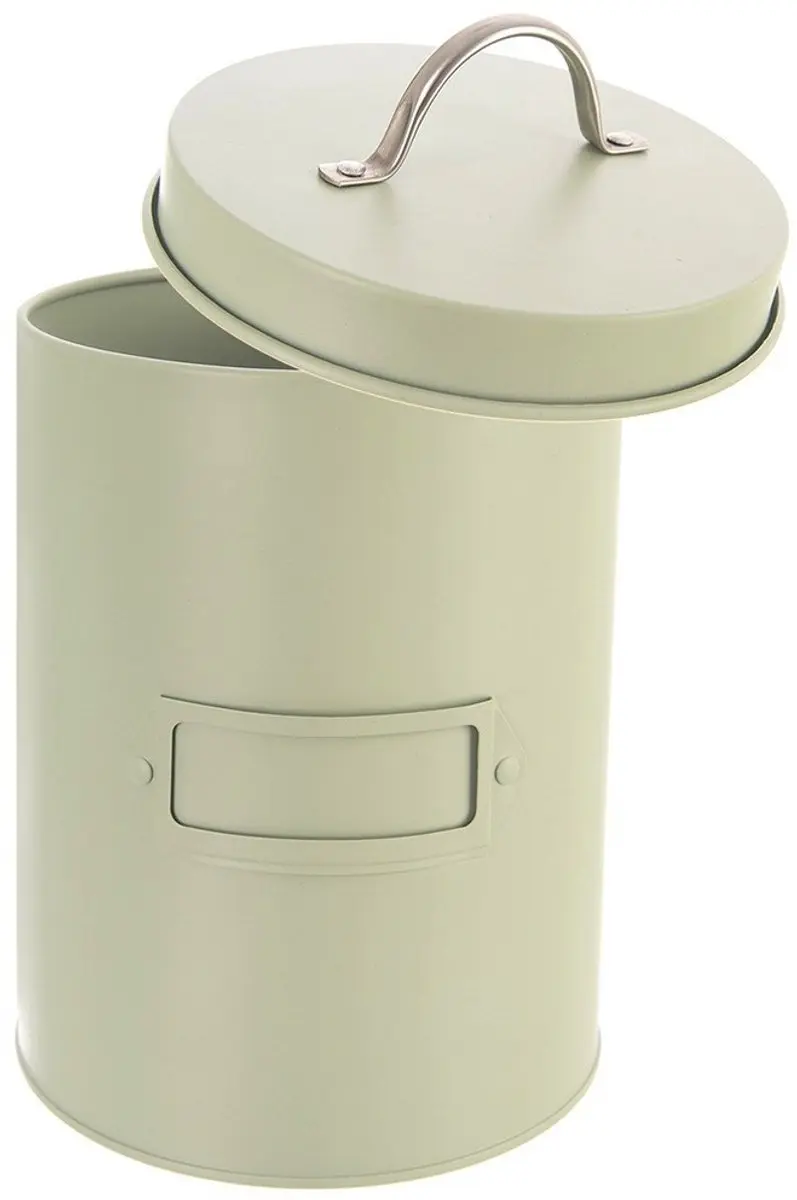 Orion Greenish Serie Metalen Voorraadpot 2,2L - Groen