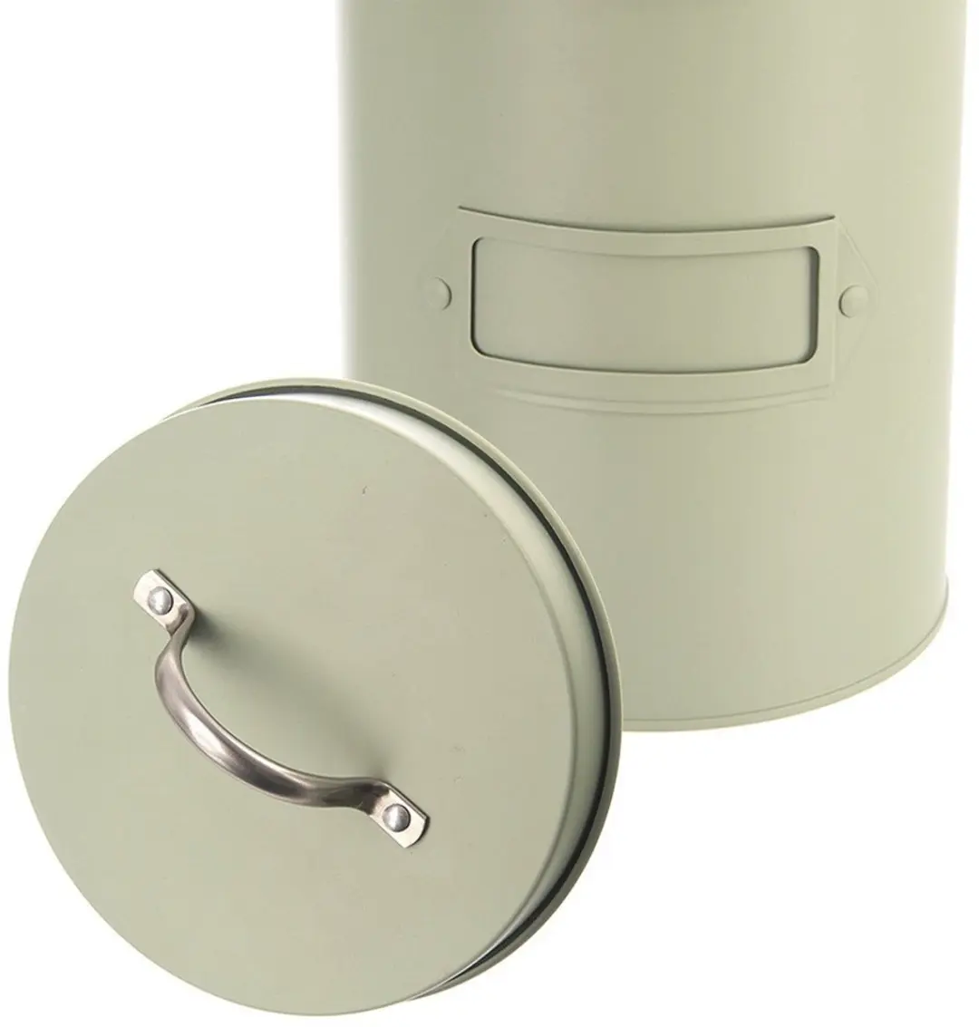 Orion Greenish Serie Metalen Voorraadpot 2,2L - Groen