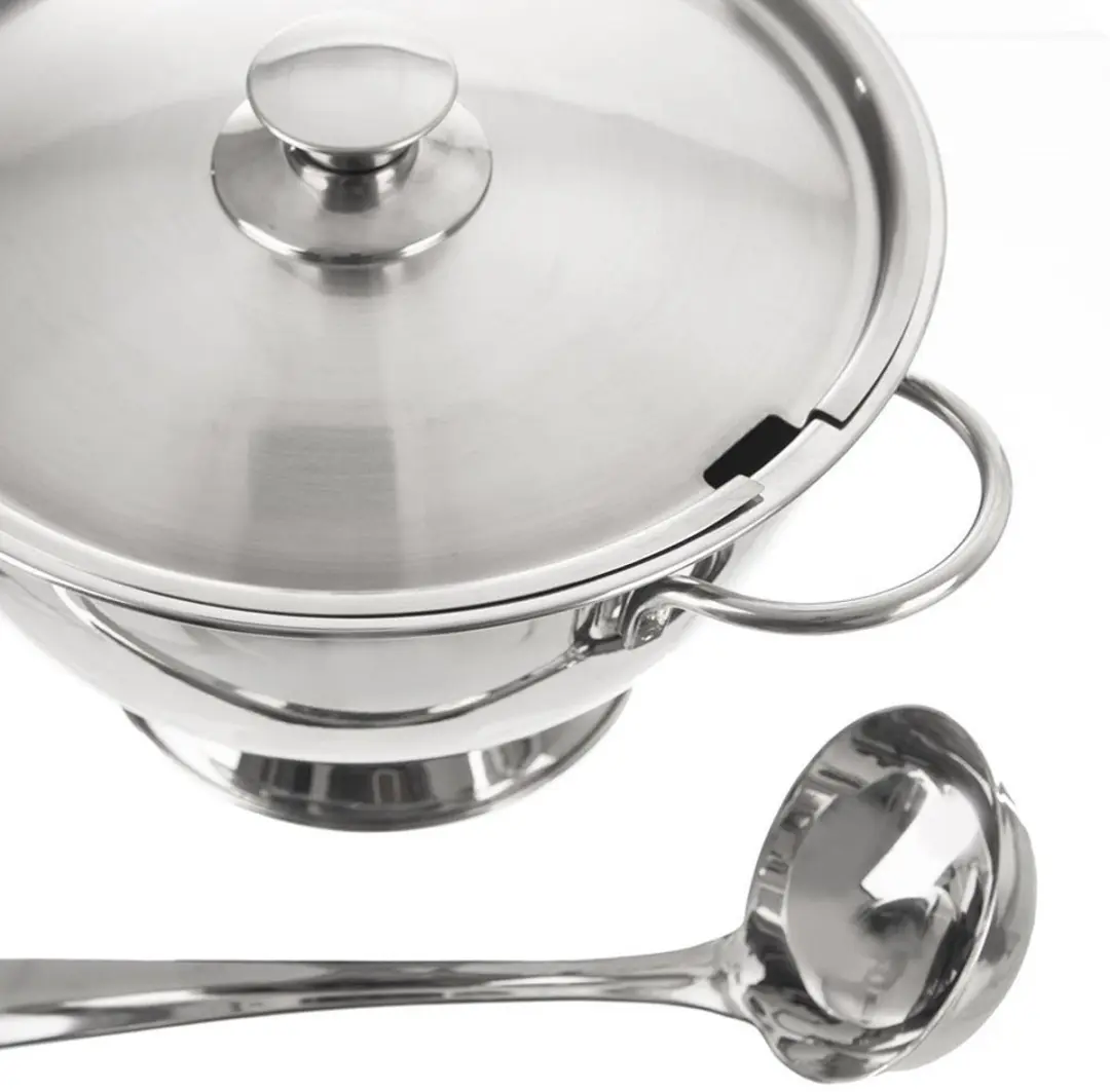 Orion Soeppan Roestvrij Staal 4,5L - Zilver - afbeelding 6 van 6