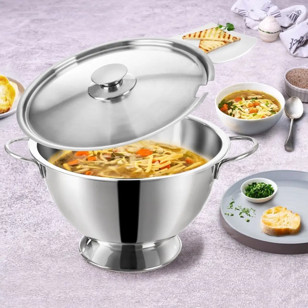 Orion Soeppan Roestvrij Staal 4,5L - Zilver