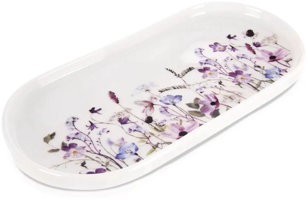 Orion Louka Serveerbord Porselein Bloemen