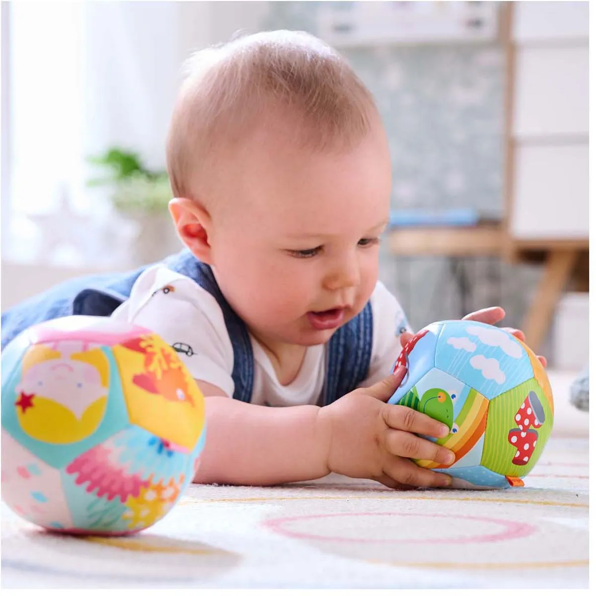 Haba Babybal Regenboogwereld 11cm - Meerdere kleuren
