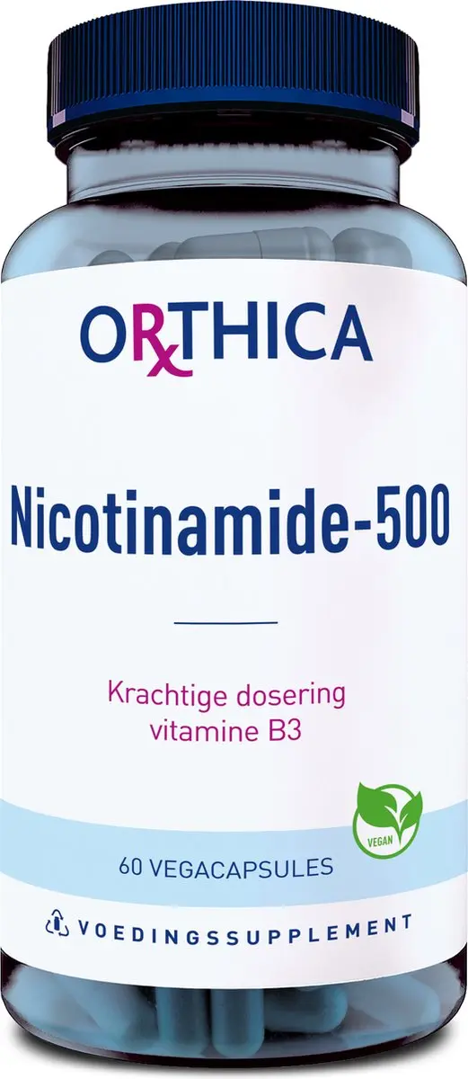 Orthica Nicotinamide-500 60 Vegicaps