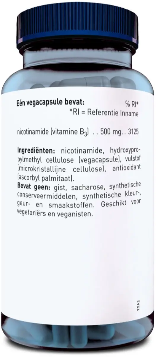 Orthica Nicotinamide-500 60 Vegicaps