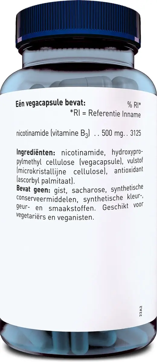 Orthica Nicotinamide-500 60 Vegicaps