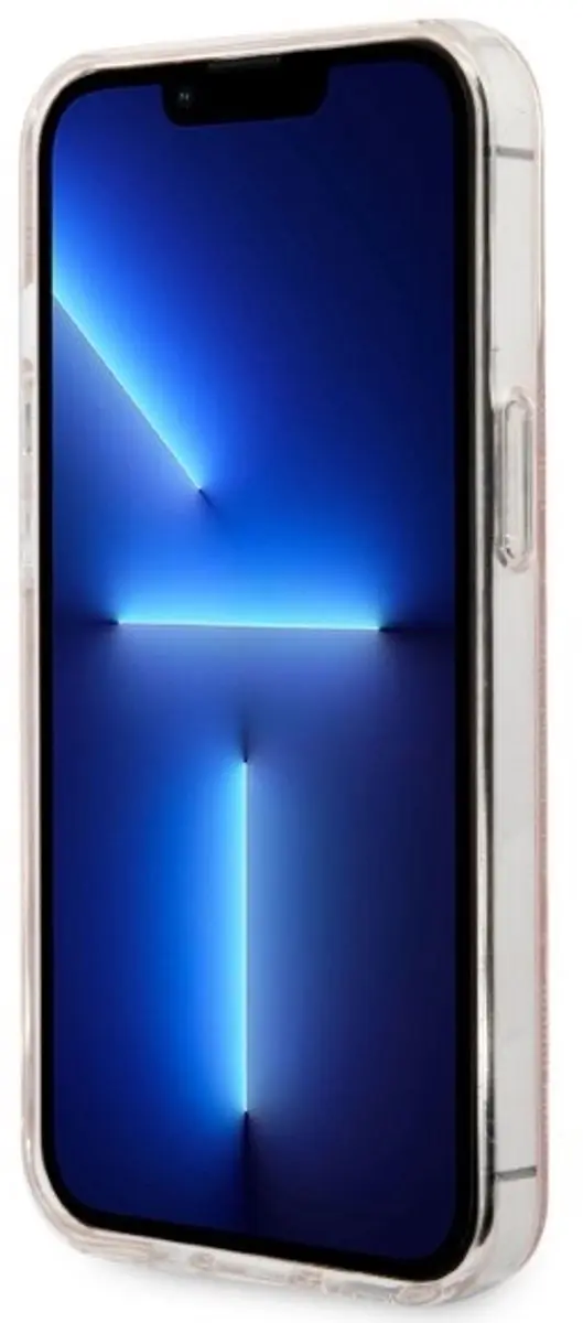 GUESS MagSafe Roze Etui iPhone 13 Pro Max - Inductielader