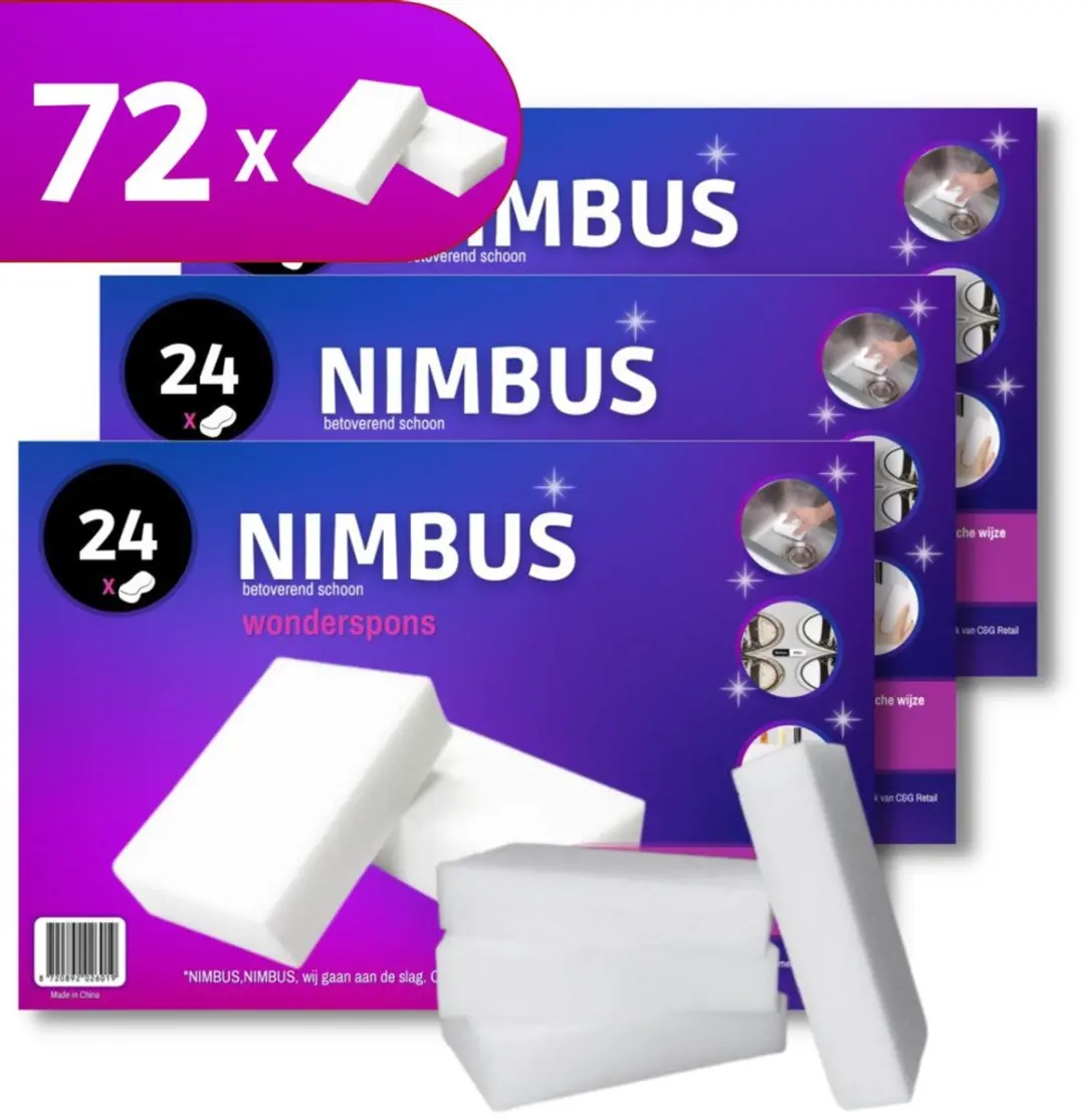 Nimbus Wonderspons Melamine Extra Dik NB004