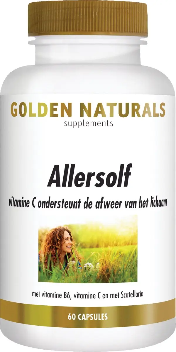 Golden Naturals Allersolf Veganistische Capsules 60 Stuks