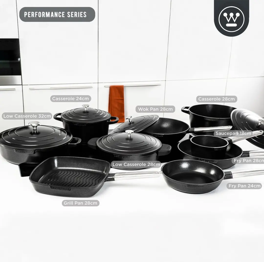 Westinghouse Performance Koekenpan 24cm - Inductie - Zwart