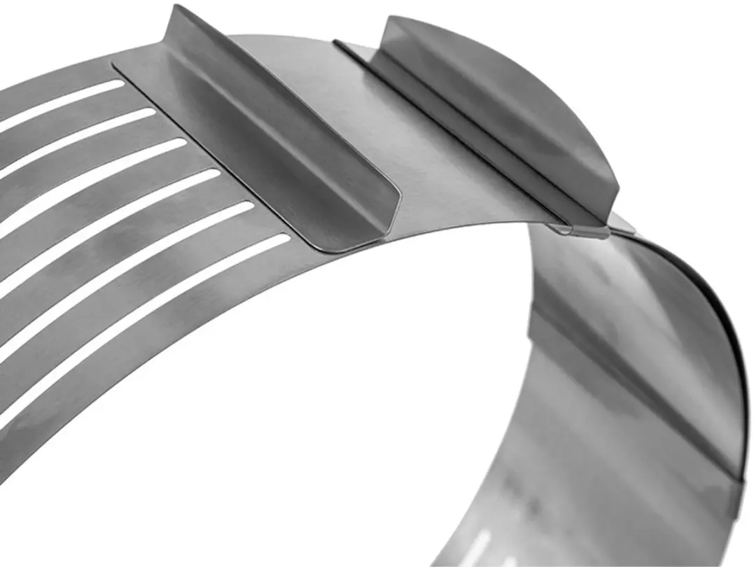 Orion Roestvrijstalen Bakring 7 Lagen - 24-30 cm - Zilver - afbeelding 6 van 6