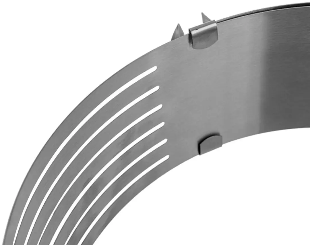 Orion Roestvrijstalen Bakring 7 Lagen - 24-30 cm - Zilver