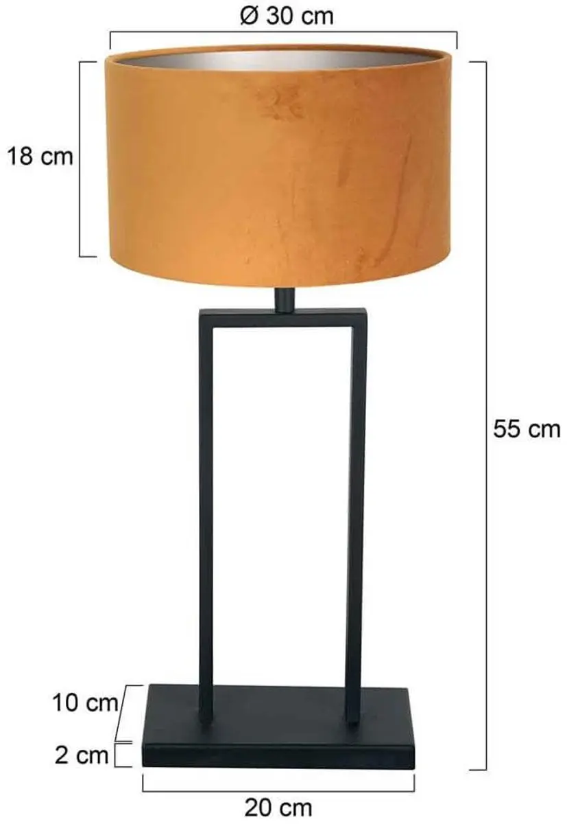 Steinhauer Stang 3859ZW Tafellamp - Goud